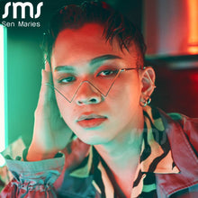 Load image into Gallery viewer, Steampunk Sunglasses Frames Women Triangle Metal Eyeglasses Frames Men Vintage Sunglasses Frames Retro Daily Eyewear