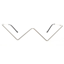 Load image into Gallery viewer, Steampunk Sunglasses Frames Women Triangle Metal Eyeglasses Frames Men Vintage Sunglasses Frames Retro Daily Eyewear