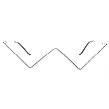 Load image into Gallery viewer, Steampunk Sunglasses Frames Women Triangle Metal Eyeglasses Frames Men Vintage Sunglasses Frames Retro Daily Eyewear