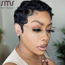 Load image into Gallery viewer, Steampunk Sunglasses Frames Women Triangle Metal Eyeglasses Frames Men Vintage Sunglasses Frames Retro Daily Eyewear