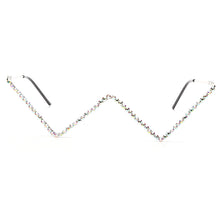 Load image into Gallery viewer, Steampunk Sunglasses Frames Women Triangle Metal Eyeglasses Frames Men Vintage Sunglasses Frames Retro Daily Eyewear