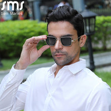 Load image into Gallery viewer, Steampunk Sunglasses Men Punk Square Sun Glasses Women Metal Frames Shades UV400 Driving Retro Male Eyewear Oculos Escuros