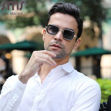 Load image into Gallery viewer, Steampunk Sunglasses Men Punk Square Sun Glasses Women Metal Frames Shades UV400 Driving Retro Male Eyewear Oculos Escuros