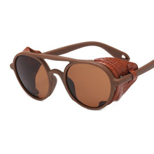 Load image into Gallery viewer, Steampunk Sunglasses Men Women Retro Goggles Round Sun Glasses Male Female Steam Punk Vintage Eyewear Oculos De Sol