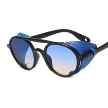Load image into Gallery viewer, Steampunk Sunglasses Men Women Retro Goggles Round Sun Glasses Male Female Steam Punk Vintage Eyewear Oculos De Sol