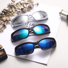 Carica l'immagine nel visualizzatore di Gallery, Occhiali da sole Steampunk da donna Occhiali da sole sportivi a specchio da uomo UV400 Occhiali da sole punk Occhiali colorati Gafas De Sol