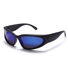 Carica l'immagine nel visualizzatore di Gallery, Occhiali da sole Steampunk da donna Occhiali da sole sportivi a specchio da uomo UV400 Occhiali da sole punk Occhiali colorati Gafas De Sol