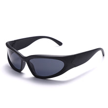 Carica l'immagine nel visualizzatore di Gallery, Occhiali da sole Steampunk da donna Occhiali da sole sportivi a specchio da uomo UV400 Occhiali da sole punk Occhiali colorati Gafas De Sol