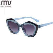 Load image into Gallery viewer, Steampunk Sunglasses Women Oversized Punk Cat Eye Sun Glasses Men UV400 Driving Shades Printed Goggle Colorful  Eyewears