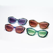 Load image into Gallery viewer, Steampunk Sunglasses Women Oversized Punk Cat Eye Sun Glasses Men UV400 Driving Shades Printed Goggle Colorful  Eyewears