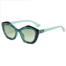 Load image into Gallery viewer, Steampunk Sunglasses Women Oversized Punk Cat Eye Sun Glasses Men UV400 Driving Shades Printed Goggle Colorful  Eyewears