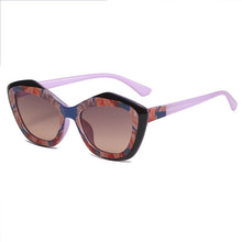 Load image into Gallery viewer, Steampunk Sunglasses Women Oversized Punk Cat Eye Sun Glasses Men UV400 Driving Shades Printed Goggle Colorful  Eyewears