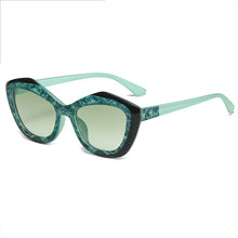Load image into Gallery viewer, Steampunk Sunglasses Women Oversized Punk Cat Eye Sun Glasses Men UV400 Driving Shades Printed Goggle Colorful  Eyewears