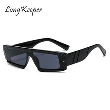 Load image into Gallery viewer, Steampunk Sunglasses Women Personality Flat Top Rectangle Sun Glasses Men Vintage Steam Punk Eyeglasses Ins Popular Glasses Gafa