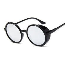 Load image into Gallery viewer, Steampunk Sunglasses Women Retro Goggles Round Sun Glasses Female Steam Punk Vintage Eyewear Oculos De Sol