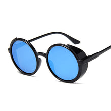 Load image into Gallery viewer, Steampunk Sunglasses Women Retro Goggles Round Sun Glasses Female Steam Punk Vintage Eyewear Oculos De Sol