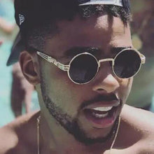 Load image into Gallery viewer, Steampunk Sunglasses Women Round Goggles Men Lens Unisex Vintage Retro Style Punk Sun Glasses Female Oculos De Sol