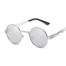 Load image into Gallery viewer, Steampunk Sunglasses Women Round Goggles Men Lens Unisex Vintage Retro Style Punk Sun Glasses Female Oculos De Sol