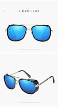 Load image into Gallery viewer, Steampunk Tony Stark Computer Glasses Metal Anti Blue Light Blocking Glass