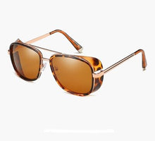 Load image into Gallery viewer, Steampunk Tony Stark Computer Glasses Metal Anti Blue Light Blocking Glass
