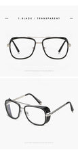 Load image into Gallery viewer, Steampunk Tony Stark Computer Glasses Metal Anti Blue Light Blocking Glass