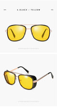 Load image into Gallery viewer, Steampunk Tony Stark Computer Glasses Metal Anti Blue Light Blocking Glass
