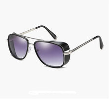 Load image into Gallery viewer, Steampunk Tony Stark Computer Glasses Metal Anti Blue Light Blocking Glass