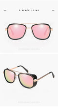 Load image into Gallery viewer, Steampunk Tony Stark Computer Glasses Metal Anti Blue Light Blocking Glass
