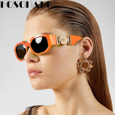 Steampunk Vintage Sunglasses Men Women  Brand Designer Glasses Square Sun Glasses Shades UV400 Retro Glasses