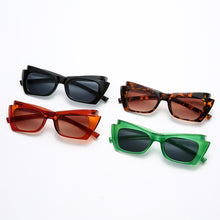 Load image into Gallery viewer, Steampunk Women Cat Ey Sunglasses Punk Small Square Sun Glasses Men UV400 Shades Goggles Eyewear Gafas De Sol