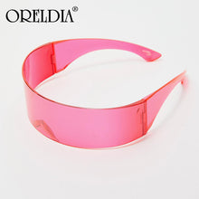 Load image into Gallery viewer, Steampunk Women Goggle Sunglasses Female Men Punk Party Funny Glasses Red Black Eyewear Lady one-piece Trend Eyeglasses