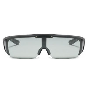 Stgrt Men Fit Over Sunglasses Polarized Plastic Frame With Lens Folding Wear On Regular Prescription Glasses