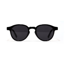 Load image into Gallery viewer, Story candy color Hip hop round sunglasses women men 90S brand designer Green Blue frame ocean clear glasses S77059H