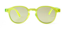Load image into Gallery viewer, Story candy color Hip hop round sunglasses women men 90S brand designer Green Blue frame ocean clear glasses S77059H