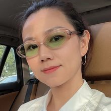 Load image into Gallery viewer, Street Beat Small Cat Eye Sunglasses For Women Men  Designer Triangle Shaped Eyeglasses Hip Hop Female Gafas Oculos De Sol