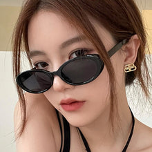 Load image into Gallery viewer, Street Beat Small Cat Eye Sunglasses For Women Men  Designer Triangle Shaped Eyeglasses Hip Hop Female Gafas Oculos De Sol