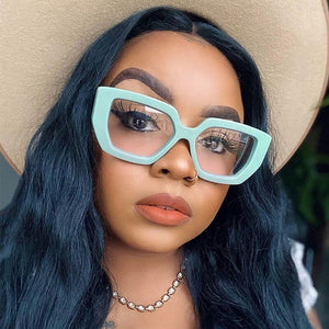 Striped Brown Clear Lens Glasses for Women Men Retro Thick Glasses Frame Optical Decorative Fake Glasses oculos grau feminino