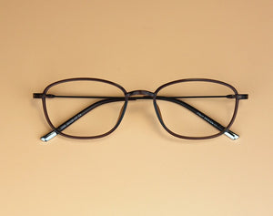 Students Tungsten Ultem Glasses Frames Retro Round Eyeglasses Men Women Myopia Optical Frames Korea Clear Lens Eyewear