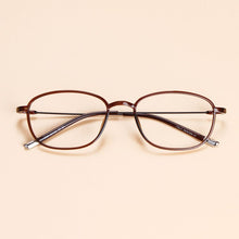 Load image into Gallery viewer, Students Tungsten Ultem Glasses Frames Retro Round Eyeglasses Men Women Myopia Optical Frames Korea Clear Lens Eyewear