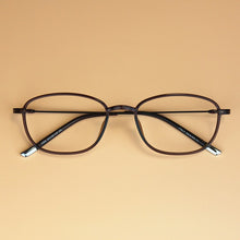 Load image into Gallery viewer, Students Tungsten Ultem Glasses Frames Retro Round Eyeglasses Men Women Myopia Optical Frames Korea Clear Lens Eyewear