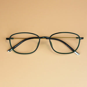 Students Tungsten Ultem Glasses Frames Retro Round Eyeglasses Men Women Myopia Optical Frames Korea Clear Lens Eyewear