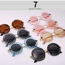 Load image into Gallery viewer, Stylish Font Sunglasses For Women Round Designer Glasses Classic Trendy Sunglass UV400