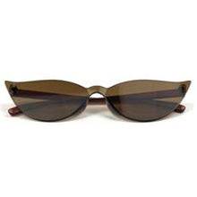 Load image into Gallery viewer, Summer Cat Eye Rimless Sunglasses Women Transparent Shades Sun Glasses Female Cool Candy Color UV400 Eyewear Oculos De Sol