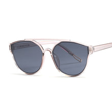 Carica l'immagine nel visualizzatore di Gallery, Summer Cat Eye Sunglasses Women Brand Designer Transparent Shades Sun Glasses Cool Color UV400 Oculos De Sol Gafas