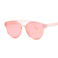 Carica l'immagine nel visualizzatore di Gallery, Summer Cat Eye Sunglasses Women Brand Designer Transparent Shades Sun Glasses Cool Color UV400 Oculos De Sol Gafas