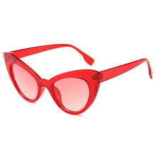 Load image into Gallery viewer, Summer Cat Eyes Sunglasses Small Frame Okulary UV400 Shades Polarized Vintage Eyewear Outfit Beach Sun Protection Sun Glasses