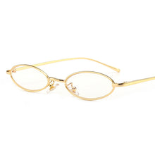 Load image into Gallery viewer, Summer Brand Designer Small Oval Sunglasses Women Red Black Metal Frames Sun Glasses Men Trend Outdoor Lasies Eyeglass UV400