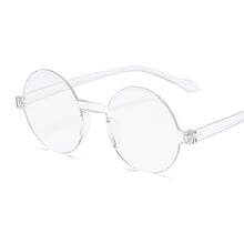 Load image into Gallery viewer, Summer Round Rimless Sunglasses Women Transparent Shades Sun Glasses Female Cool Candy Color UV400 Eyewear Oculos De Sol