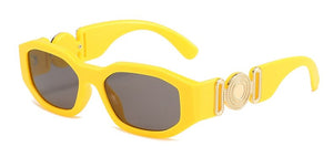 Summer Traveling Square Sunglasses Women Vintage Small Rectangle Female Sun Glasses Transparent Shades Eyewear Lady UV400