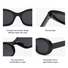 Load image into Gallery viewer, Summer Vintage Oval Sunglasses Women Men 2023 Brand Designer  White gray Sun Glasses Eyewear Shades oculos de sol